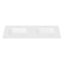 Stadium Slim Countertop with Double Integrated Basin